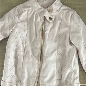 Max Studio Blush Perforated Kids Jacket